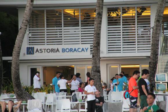 Astoria Boracay Resort Frontage Facing the Beach