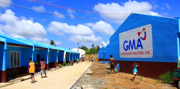 The Kapuso Village Tacloban is the first permanent housing project in the area for survivors of typhoon Yolanda.